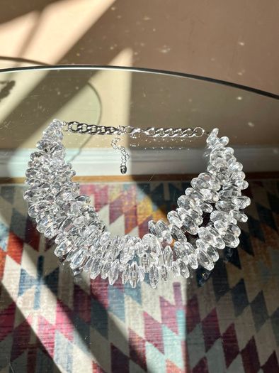 Zara Crystal Glass Necklace