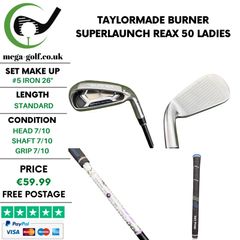 Taylormade Burner Superlaunch #5 Iron 26 Degree / Reax 50 Ladies