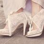 Stunning Harriet Wilde lace bridal shoes Image 6