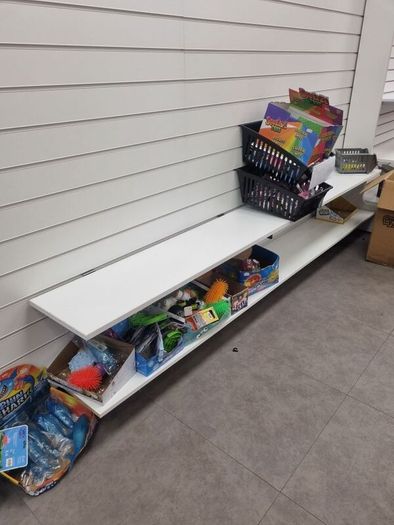 Retail Shop Shelves