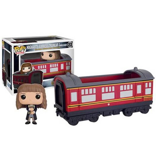 Funko POP Rides 22: Harry Potter Hogwarts Express Train Car With Hermione Granger Action Figure