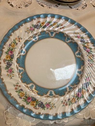 Large Crown Staffordshire plate