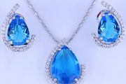 Blue Topaz Set