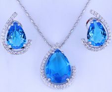 Blue Topaz Set