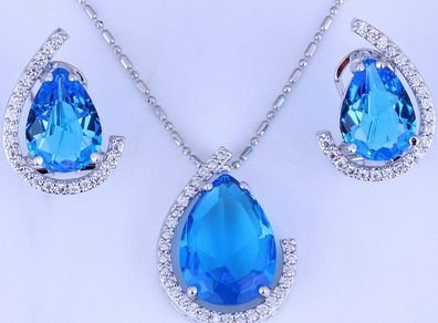 Blue Topaz Set