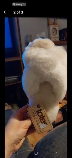 Totes sheepskin slippers
