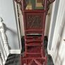 Antique Chinese Red Lacquer Wash Basin Stand Image 2