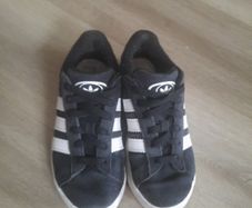 black Adidas ortholite