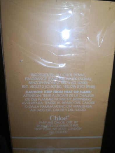 Discontinued Old Chloe Karl Lagerfeld EDT