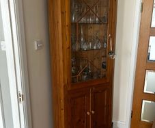 Corner Drinks / Glass Cabinet