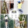 4.4M Telescopic Ladder Aluminium Telescoping  150kg 15 Rungs Image 9