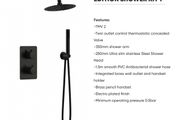 Concealed shower 50% SALE PRICE