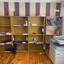 Office Table and Shelving Image 3