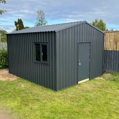 Steel shed