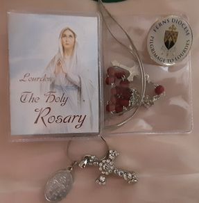 lourdes collectable crucifix etc