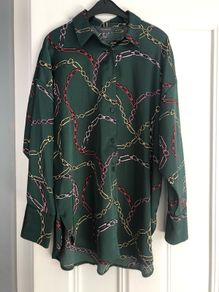 Chain detail blouse