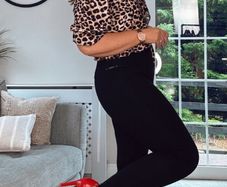 Senss Black Jeans/Jeggings Size Medium/Short