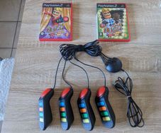 Buzz controllers and games for PS2