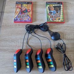 Buzz controllers and games for PS2