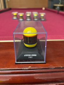 Ayrton Senna Helmet 1981 1:8 Minichamps