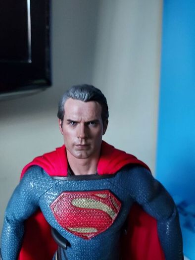 Superman Man Of Steel MMS200 Henry Cavill Hot Toys hottoys Figure