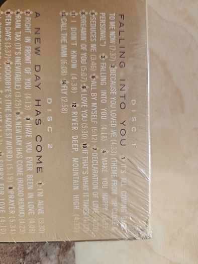 Celine Dion 3CD (NEW) - Let's Talk About Love / Falling Into You / A New Day Has Come