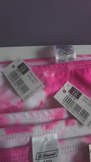 Tropical Pink Bikini Bottoms Brand New!