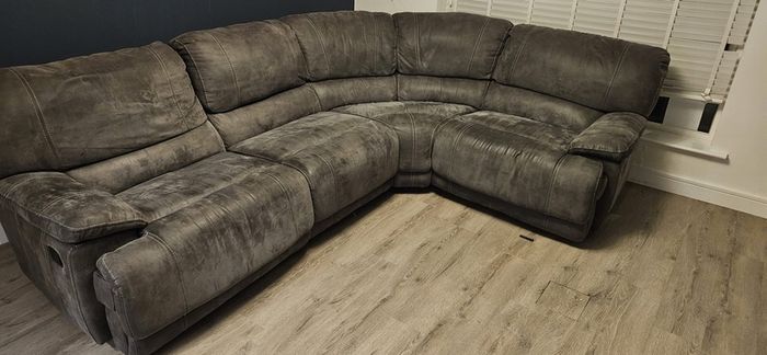 corner recliner couch