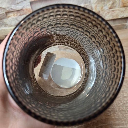 6 brand new Beaded Glass Votive Candle Holders