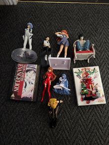Neon Genesis Evangelion Figures and DVD