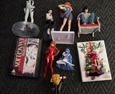 Neon Genesis Evangelion Figures and DVD