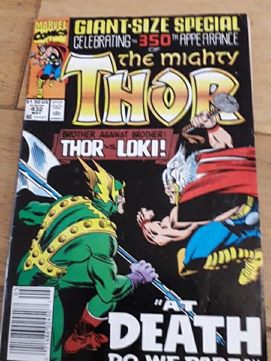 Thor marvel comics.