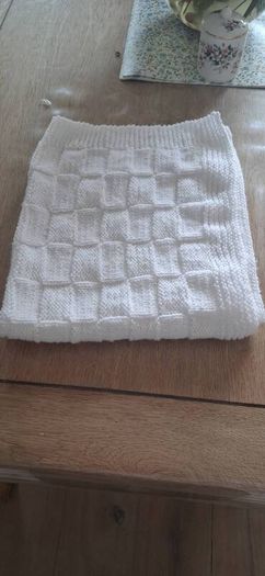 Hand knitted