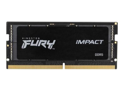 Kingston Fury Impact 32gb 2x16gb Ddr5 4800mt/s Sodimm Laptop Ram