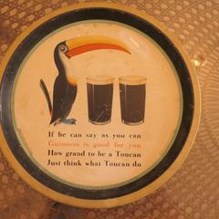 Genuine Vintage Guiness Serving Tray