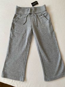 Brand new Cotton Rich Grey Marl Joggers with Heart Design
