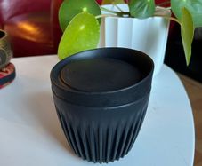 Huskee Travel Coffee Cup - Reusable and Compostable