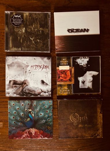 Emperor, Opeth, The Ocean, My Dying Bride CDs