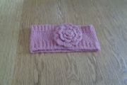 Coral Knitted Head Band for Sale