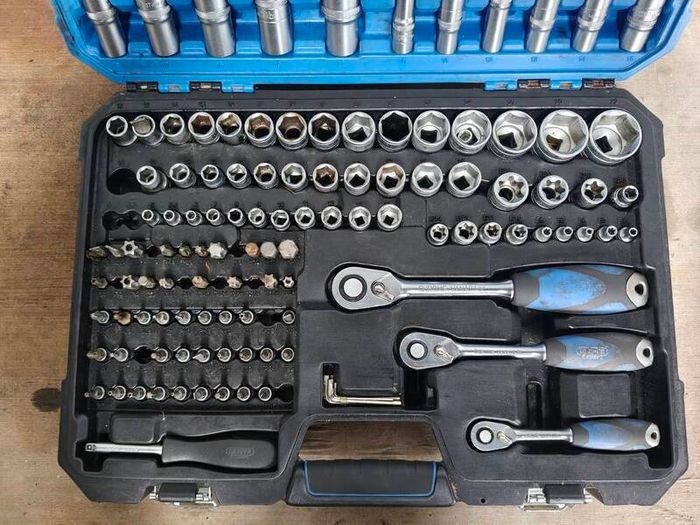 Draper Socket set 1/2 3/8 1/4 inch Set