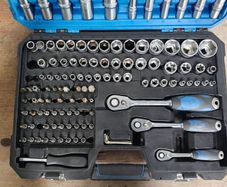 Draper Socket set 1/2 3/8 1/4 inch Set