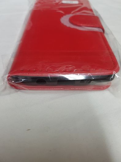 Red Leather book case Mobile Phone for Samsung galaxy S9