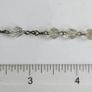 Antique Clear Crystal Rosary,  Leather Pouch Image 8