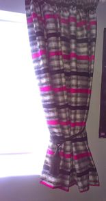 Pair of Handmade Curtains, Bean Bag, Cushion & Headboard