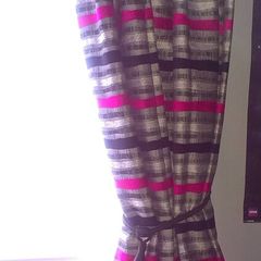 Pair of Handmade Curtains, Bean Bag, Cushion & Headboard