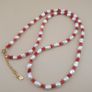 Delicate Freshwater Pearl and Rose Quartz Beads Necklace Image 10