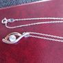 9 CT Gold  and 925 necklace Image 2