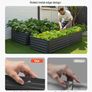 Metal Raised Garden Bed 203 x 102 x 48cm Image 4