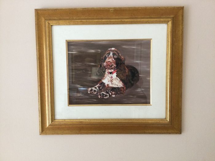 Art - Oil on Panel ( E. Carlisle)
