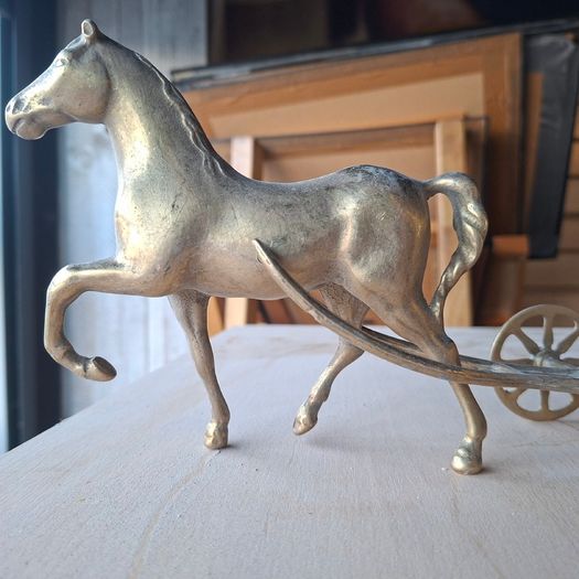 Brass horse